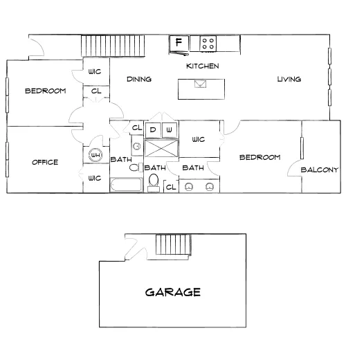 Horizon at Wiregrass Ranch - Wesley Chapel, FL - Diagram