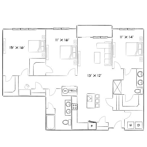 Grant Row Lofts - Thornton, CO - Diagram