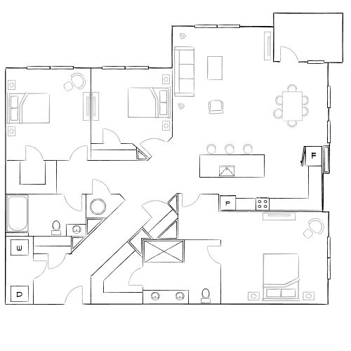 Lofts at Highlands - Longmont, CO - Furnished Diagram