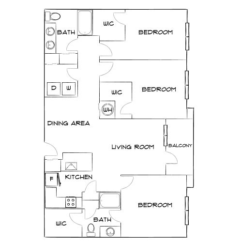 Adara Alexander Place - Raleigh, NC - Diagram