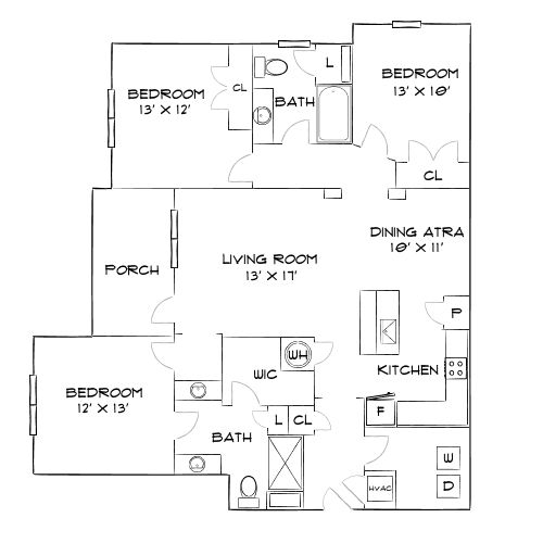 Villages at McCullers Walk - Raleigh, NC - Diagram