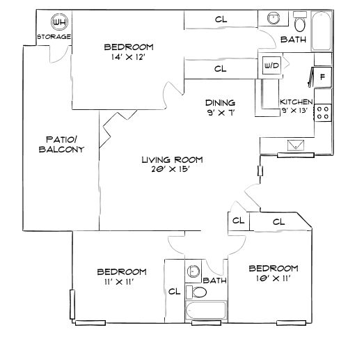 Design 3A Premier 2 floor plan