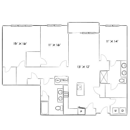 Grant Row Lofts - Thornton, CO - Diagram