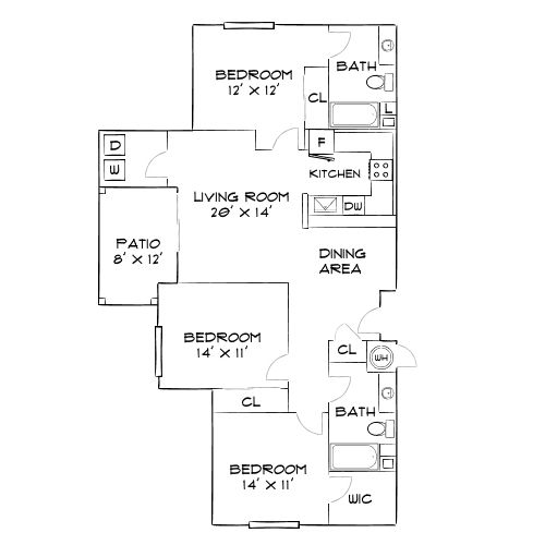 Villas at Towngate - Moreno Valley, CA - Diagram