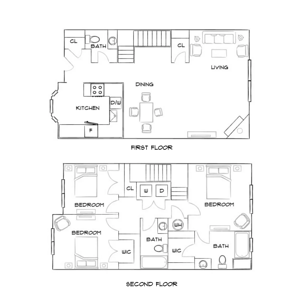 1000 Spalding - Atlanta, GA - Furnished Diagram