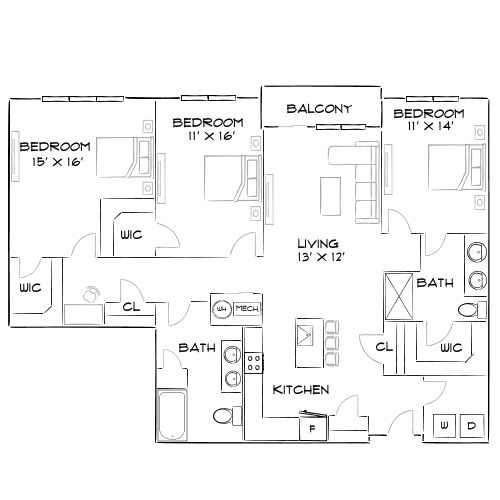 Grant Row Lofts - Thornton, CO - Diagram