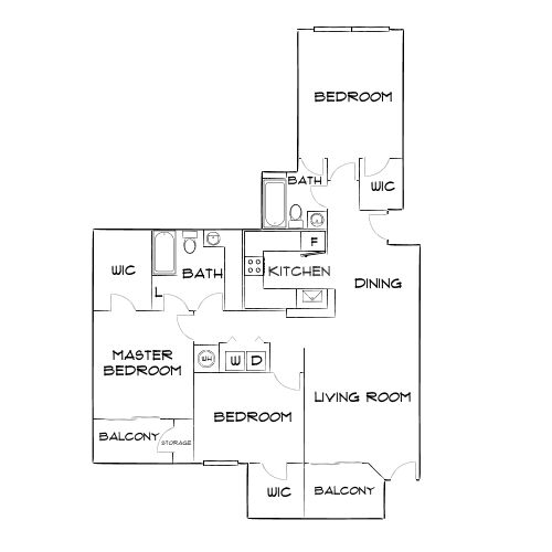 Design 3B floor plan