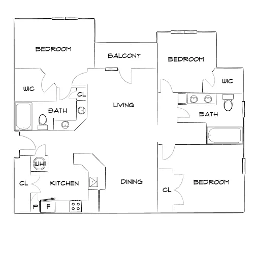 Village at Baldwin Park - Orlando, FL - Diagram