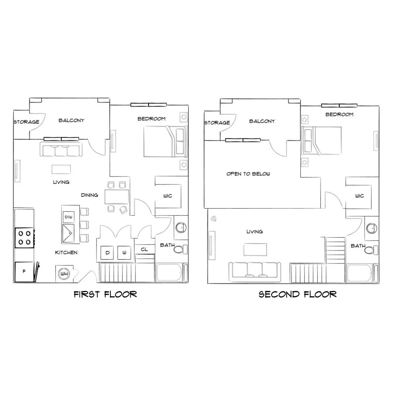 The Brooke - Atlanta, GA - Furnished Diagram