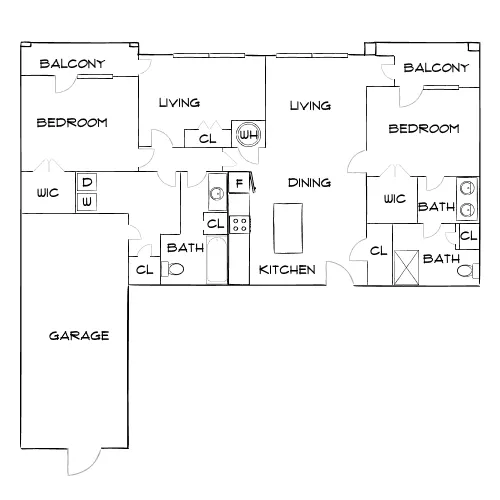 Horizon at Wiregrass Ranch - Wesley Chapel, FL - Diagram