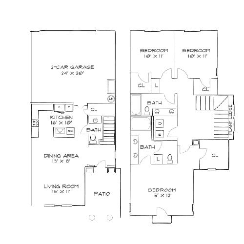 Vineyards at Paseo Del Sol – Temecula, CA – Floor Plan Diagram