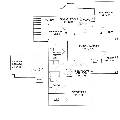 Preston Reserve Apartments - Cary, NC - Diagram