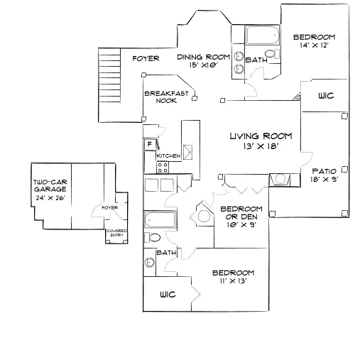 Preston Reserve Apartments - Cary, NC - Diagram
