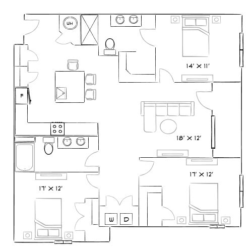 Grant Row Lofts - Thornton, CO - Diagram