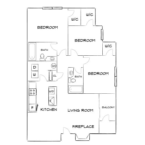 Windsor Falls - Raleigh, NC - Diagram