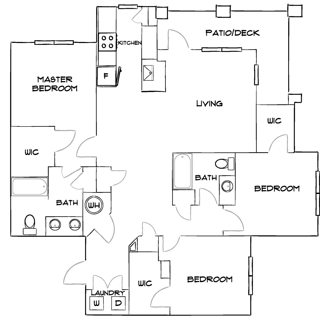 Brea Wendell Falls - Wendell, NC - Diagram