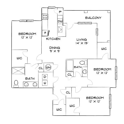 Design 3B floor plan