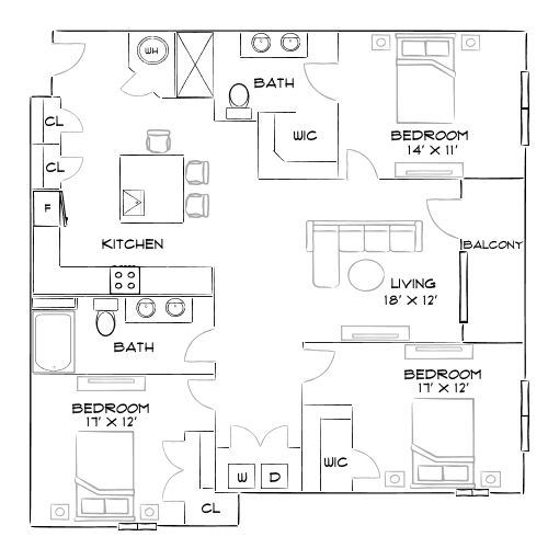 Grant Row Lofts - Thornton, CO - Diagram