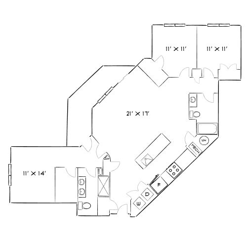 Grant Row Lofts - Thornton, CO - Diagram