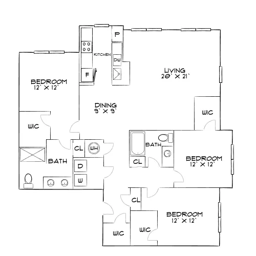 Sire Wellington - Haslet, TX - Diagram
