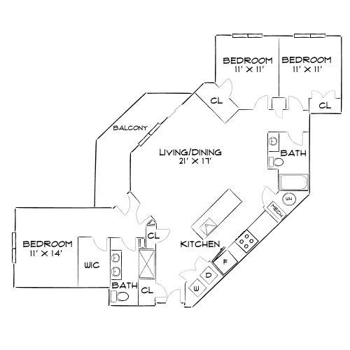 Grant Row Lofts - Thornton, CO - Diagram