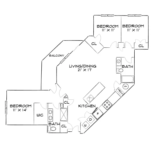 Grant Row Lofts - Thornton, CO - Diagram