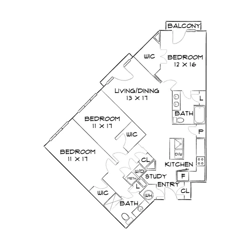 Emory Point - Atlanta, GA - Diagram
