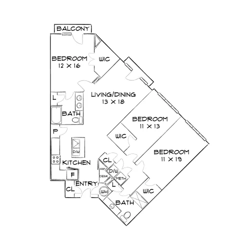 Emory Point - Atlanta, GA - Diagram