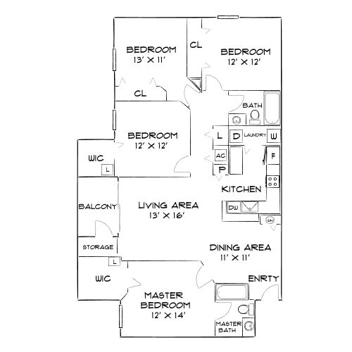 Design 4A Premier floor plan