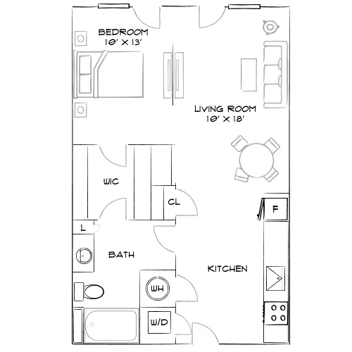Park and Market - Raleigh, NC - Furnished Diagram