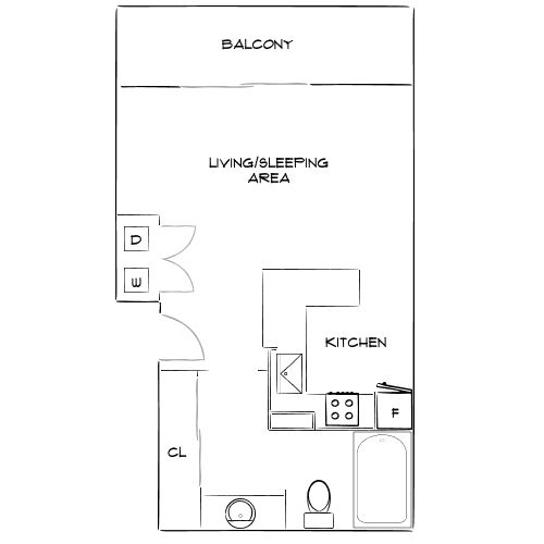 Bay Apartments - San Diego, CA - Diagram