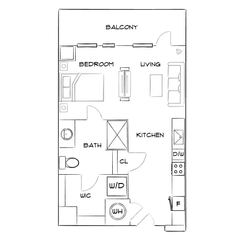 Emerson at Montford Park - Charlotte, NC - Furnished Diagram
