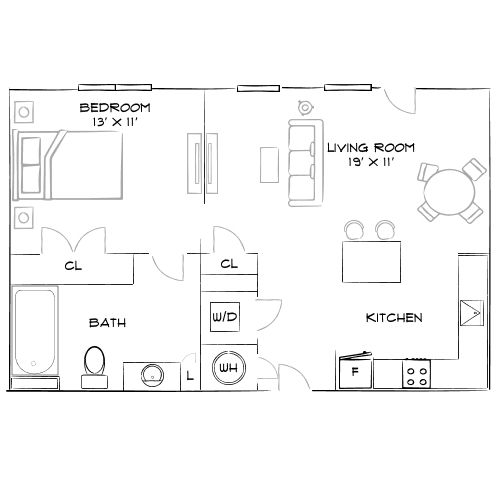 Park and Market - Raleigh, NC - Furnished Diagram