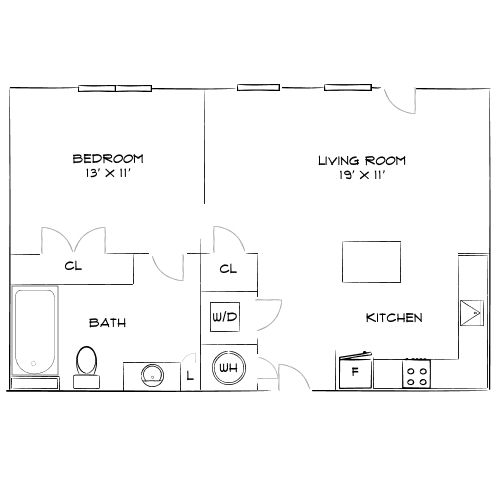 Park and Market - Raleigh, NC - Diagram