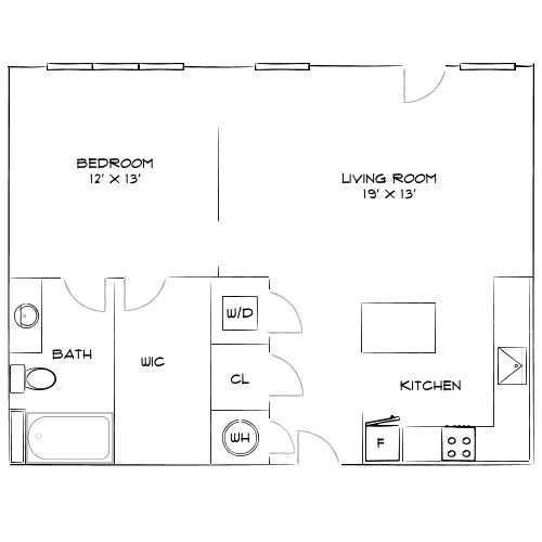 Park and Market - Raleigh, NC - Diagram