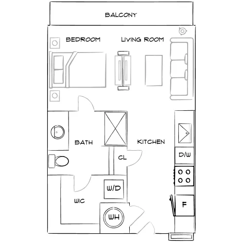 Emerson at Montford Park - Charlotte, NC - Furnished Diagram