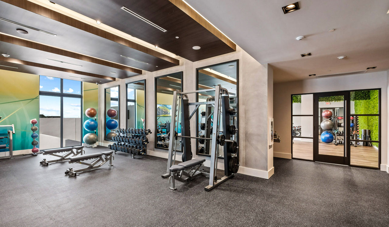 The District at Flagler Village - Fort Lauderdale, FL -  Gym