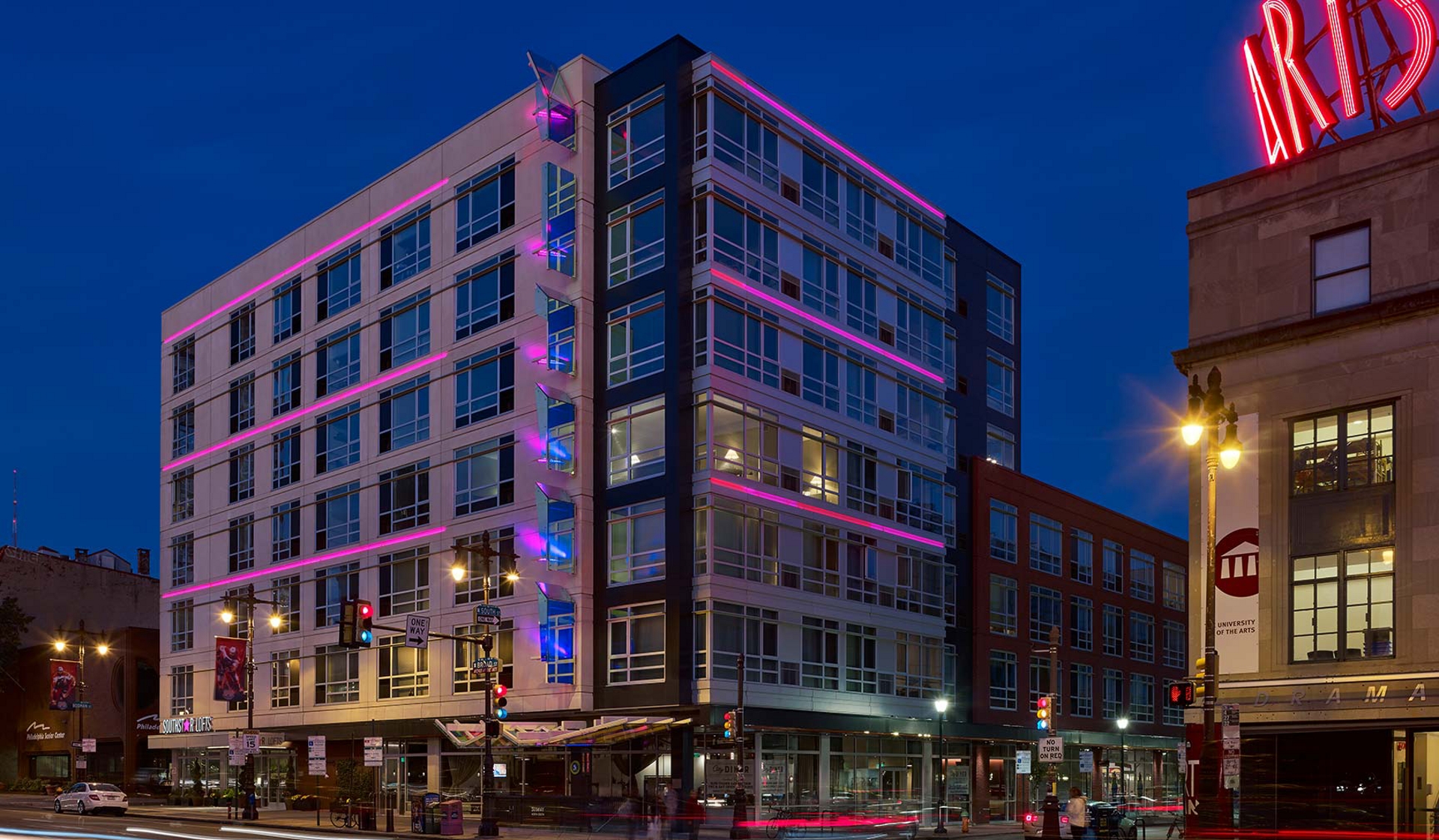 777 South Broad - Philadelphia, PA - Exterior of sister community Southstar Lofts