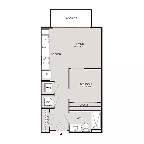 Upton Place - Washington DC - Wisconsin Floor Plan Diagram