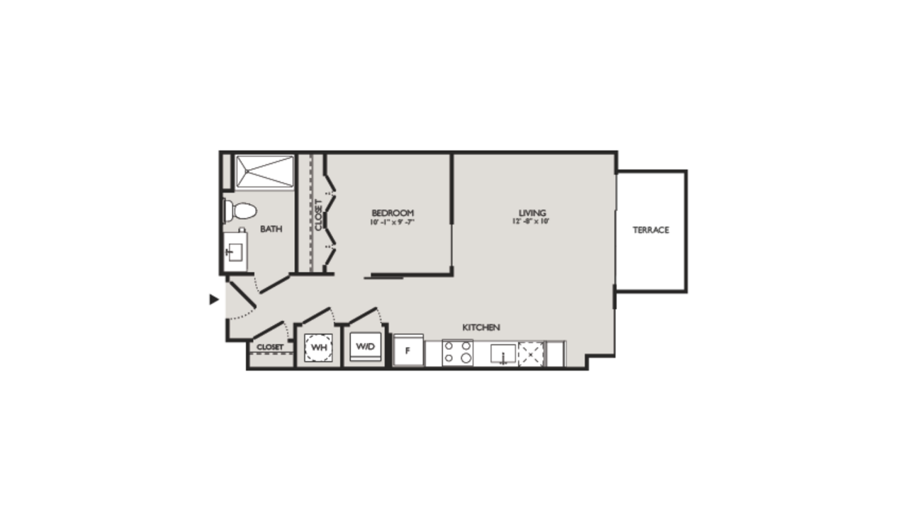 Upton Place - Washington D.C. - Cherry Blossoms Floor Plan