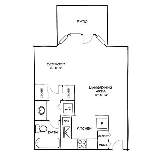 Vaughan Place - Washington, DC - Design EA Floor Plan Diagram