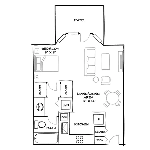 Vaughan Place -Washington, DC - Design EA Floor Plan Diagram