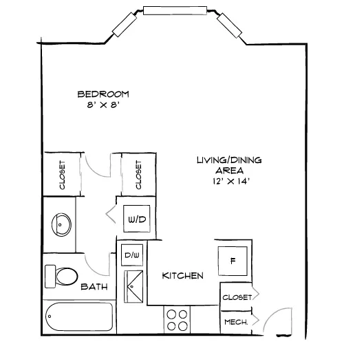 Vaughan Place - Washington, DC - Design EA Floor Plan Diagram