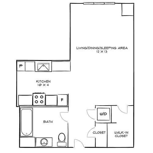 One Greenway - Boston, MA - Floor Plan Diagram