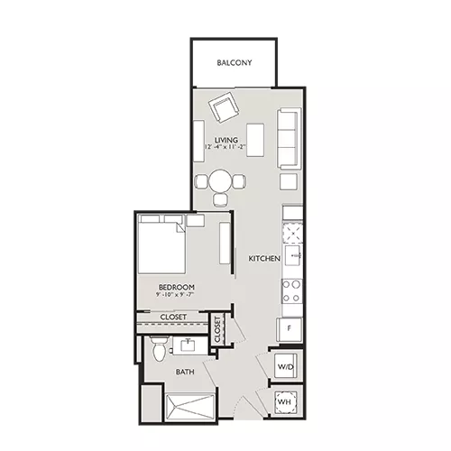 Upton Park - Washington DC - Highlands Floor Diagram furnished