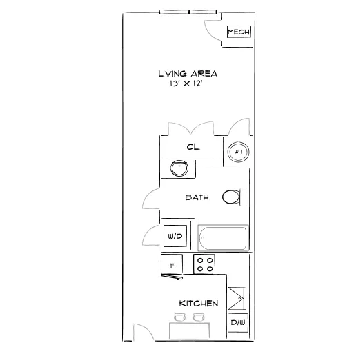 The Chase at Overlook Ridge - Revere, MA - Floor Plan Diagram
