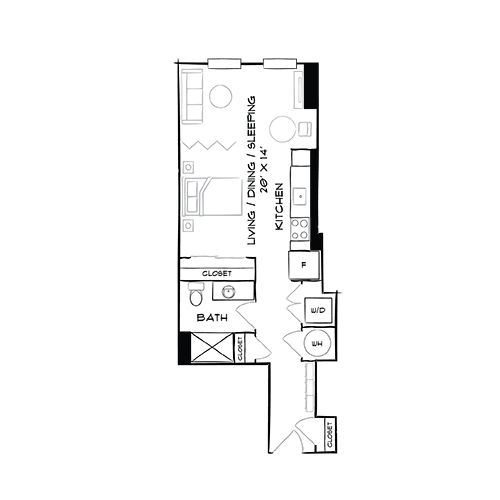 2D Diagram Furnished