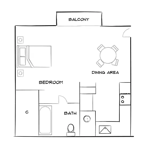 Point Bonita - Chula Vista, CA - Floor Plan Diagram