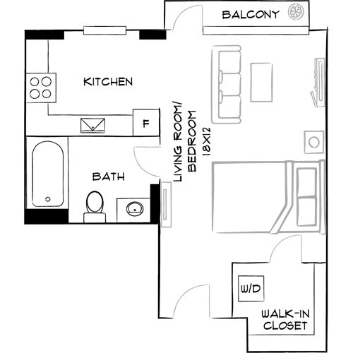 2D Diagram Furnished