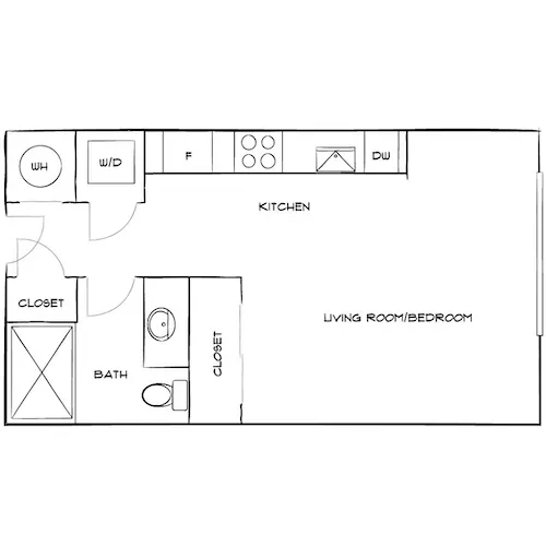 The District at Flagler Village - Fort Lauderdale, FL - Floor Plan Diagram Design EB
